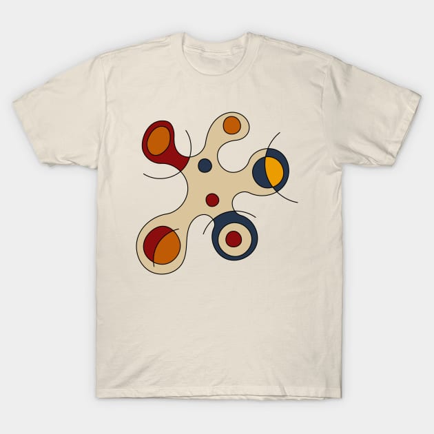 Surreal Amoeba #4 (Miro Inspired) T-Shirt by n23tees